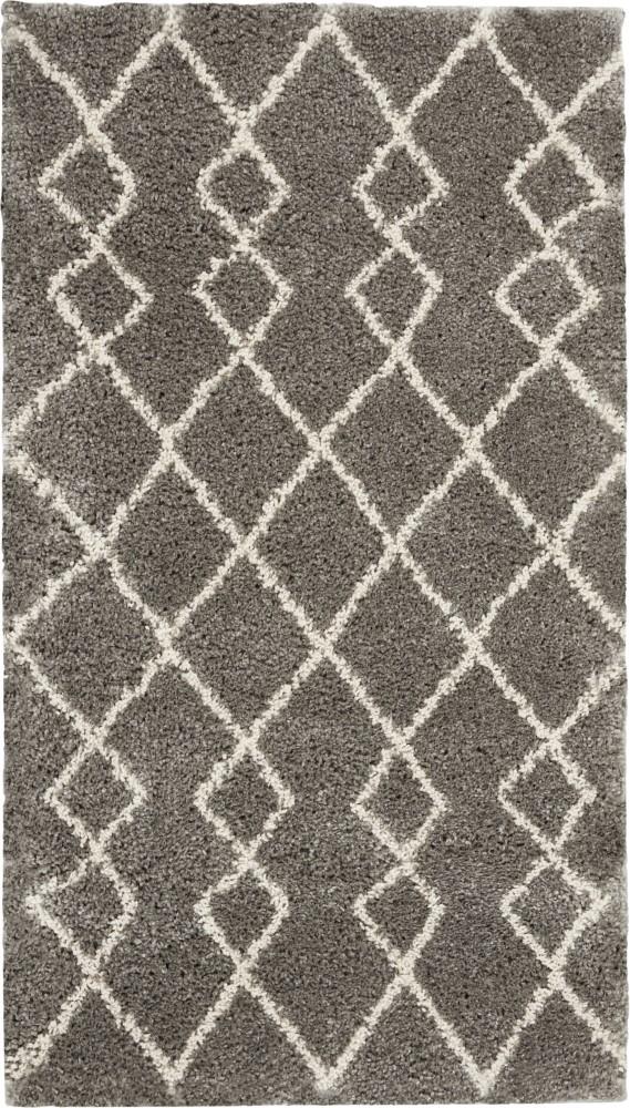 Nourison - Martil 22in x 39in Grey Tribal Moroccan Shag Rug - MAT01-99446481887_CLOSEOUT veiw 1