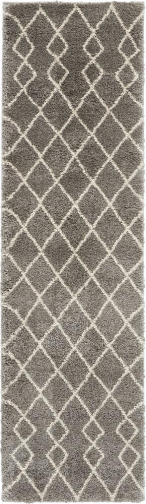 Nourison - Martil 2x4 Grey Tribal Moroccan Shag Rug - MAT01-99446489814_CLOSEOUT veiw 1