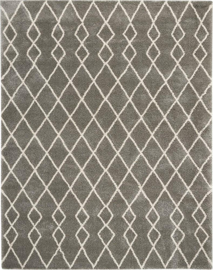 Nourison - Martil MAT01 Grey 710in x 910in Large Plush Rug - MAT01-99446481917_CLOSEOUT veiw 1