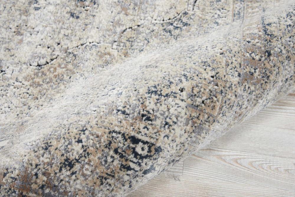 Kathy Ireland Home - Malta MAI01 Blue and Ivory 53in x 77in Area Rug - MAI01-99446361004 - CLOSEOUT veiw 2