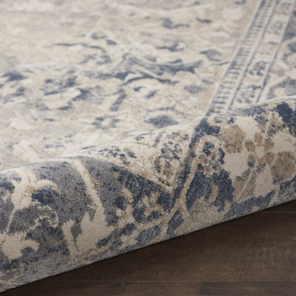 Kathy Ireland Home - Malta MAI05 Blue and Ivory 710in x 1010in Rug - MAI05-99446365781 - CLOSEOUT veiw 2