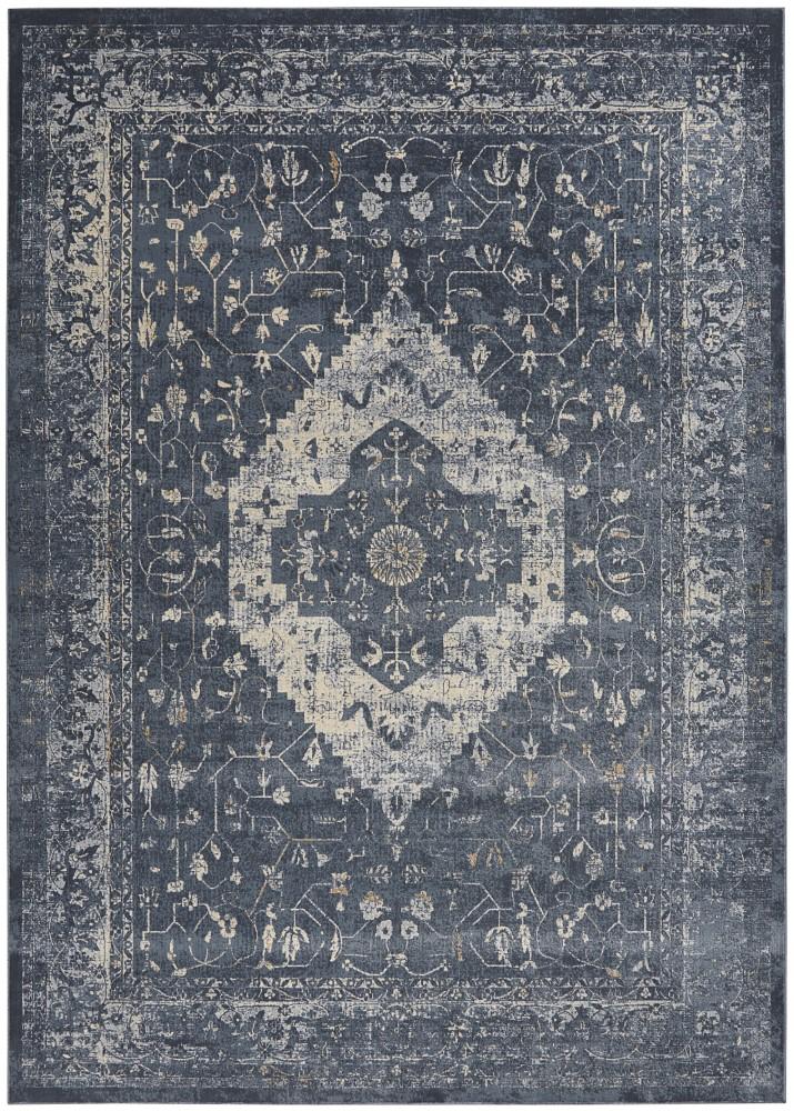 Malta by Kathy Ireland Home - MAI11 Navy 710in x 1010in Area Rug - MAI11-99446495051 - CLOSEOUT veiw 1