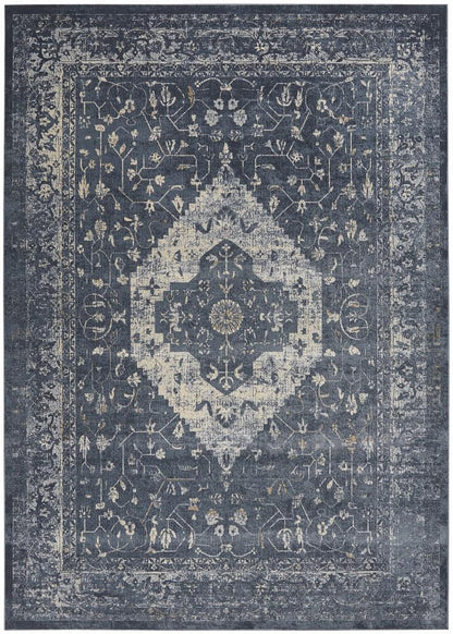 Malta by Kathy Ireland Home - MAI11 Navy 710in x 1010in Area Rug - MAI11-99446495051 - CLOSEOUT veiw 1