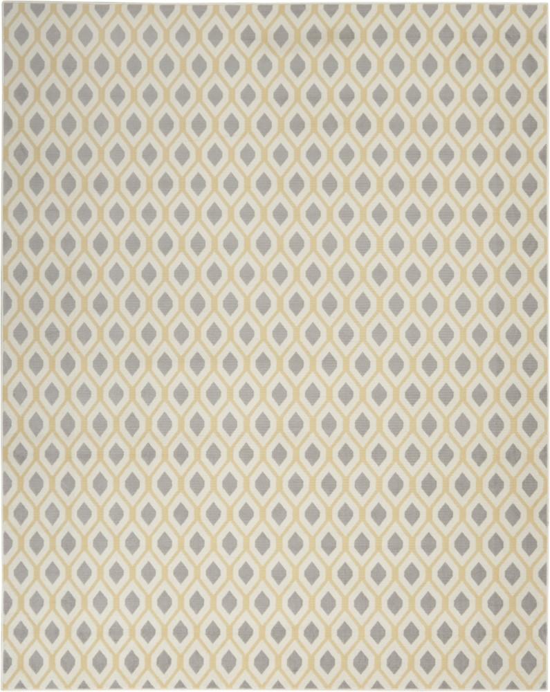 Nourison - Grafix GRF22 Grey and White 710in x 910in Large Rug - GRF22-99446412133 - CLOSEOUT veiw 1