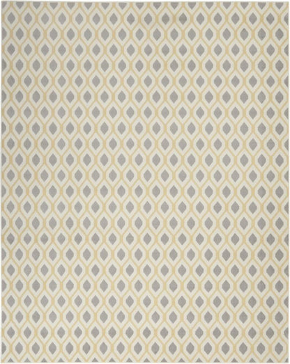 Nourison - Grafix GRF22 Grey and White 710in x 910in Large Rug - GRF22-99446412133 - CLOSEOUT veiw 1