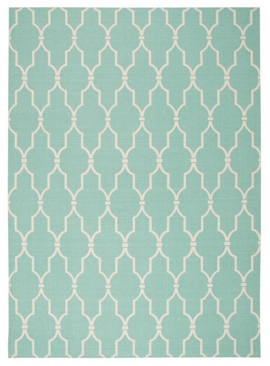 Nourison - Home & Garden RS087 Blue 79in x 1010in Rug - RS087-99446212771_CLOSEOUT veiw 1