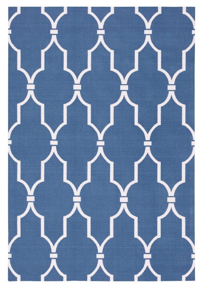 Nourison - Home & Garden RS087 Dark Blue 10x13 Rug - RS087-99446207708_CLOSEOUT veiw 1