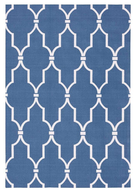Nourison - Home & Garden RS087 Dark Blue 10x13 Rug - RS087-99446207708_CLOSEOUT veiw 1