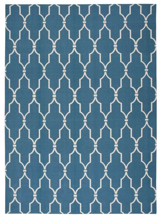 Nourison - Home & Garden RS087 Dark Blue 79in x 1010in Rug - RS087-99446207654_CLOSEOUT veiw 1