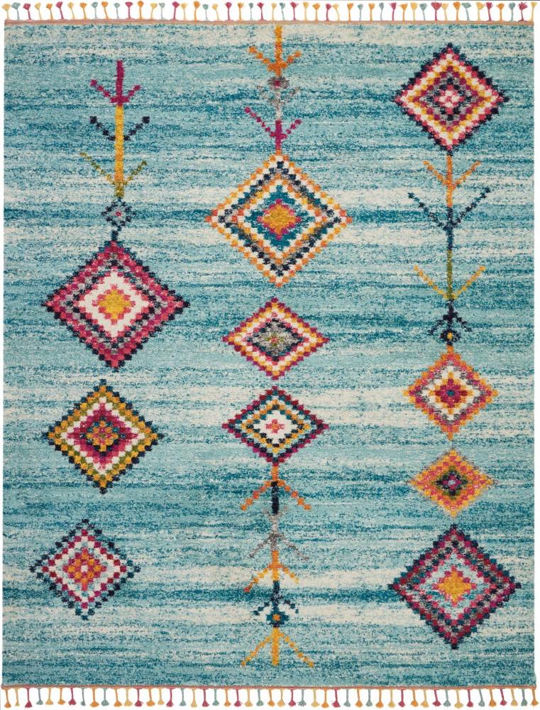 Nourison - Nomad NMD04 Aqua Multicolor 810in x 12 Oversized Rug - NMD04-99446461520_CLOSEOUT veiw 1