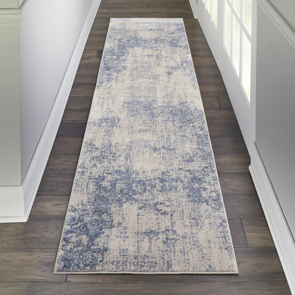 Nourison - Silky Textures 22in x 76in Area Rug - SLY01-99446709653_CLOSEOUT veiw 2