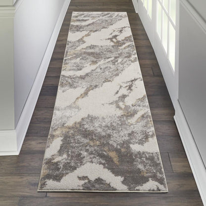 Nourison - Silky Textures 22in x 76in Area Rug - SLY03-99446709943_CLOSEOUT veiw 2