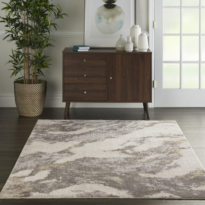 Nourison - Silky Textures 311in x 511in Area Rug - SLY03-99446709950_CLOSEOUT veiw 2