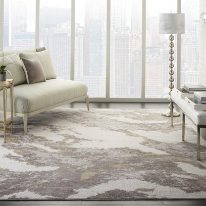 Nourison - Silky Textures 710in x 106in Area Rug - SLY03-99446710017_CLOSEOUT veiw 2