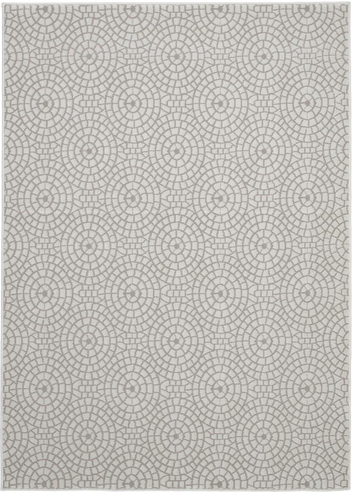 Nourison - Urban Chic URC04 White 4x6 Mid-century Area Rug - URC04-99446426314 - CLOSEOUT veiw 1