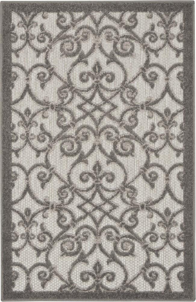 Nourison - Aloha 28in x 4 Bone Patio Area Rug - ALH21-99446739544 veiw 1