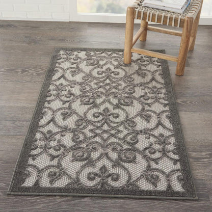 Nourison - Aloha 28in x 4 Bone Patio Area Rug - ALH21-99446739544 veiw 2