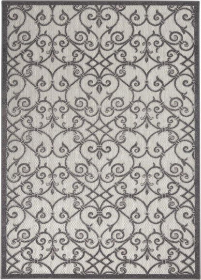 Nourison - Aloha 36in x 56in Bone Patio Area Rug - ALH21-99446739551 veiw 1