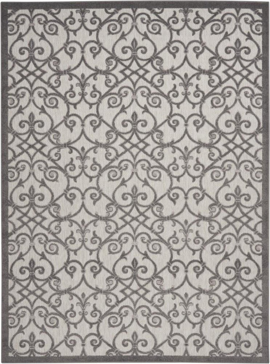 Nourison - Aloha 96in x 13 Bone Patio Area Rug - ALH21-99446739599 veiw 1