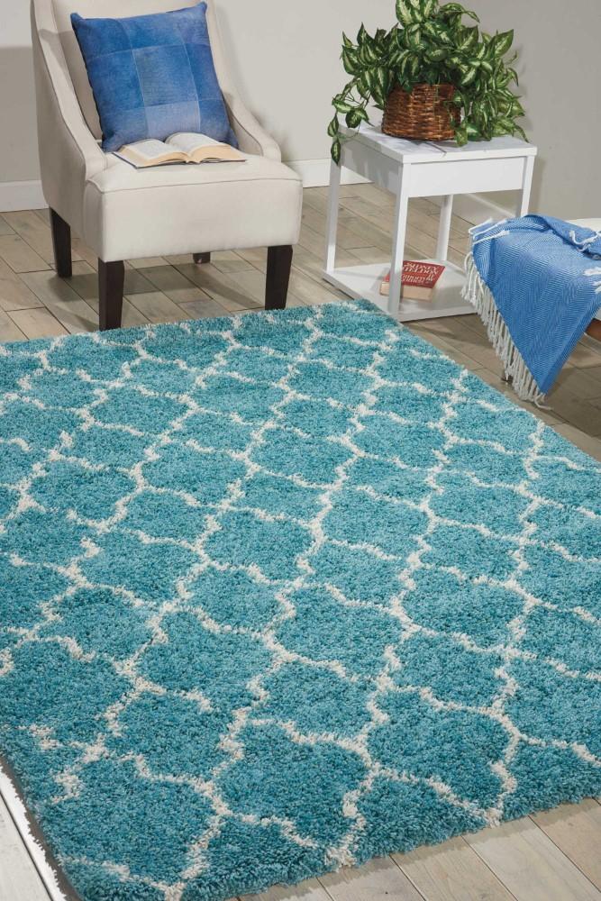 Nourison - Amore AMOR2 Blue 10x13 Rug - AMOR2-99446331496_CLOSEOUT veiw 2