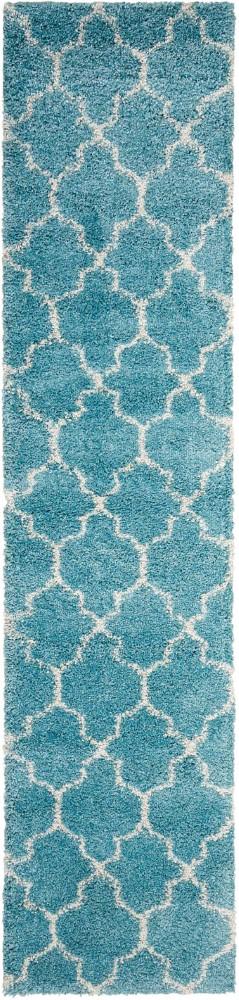Nourison - Amore AMOR2 Blue 22in x 10 Hallway Rug - AMOR2-99446331397_CLOSEOUT veiw 1