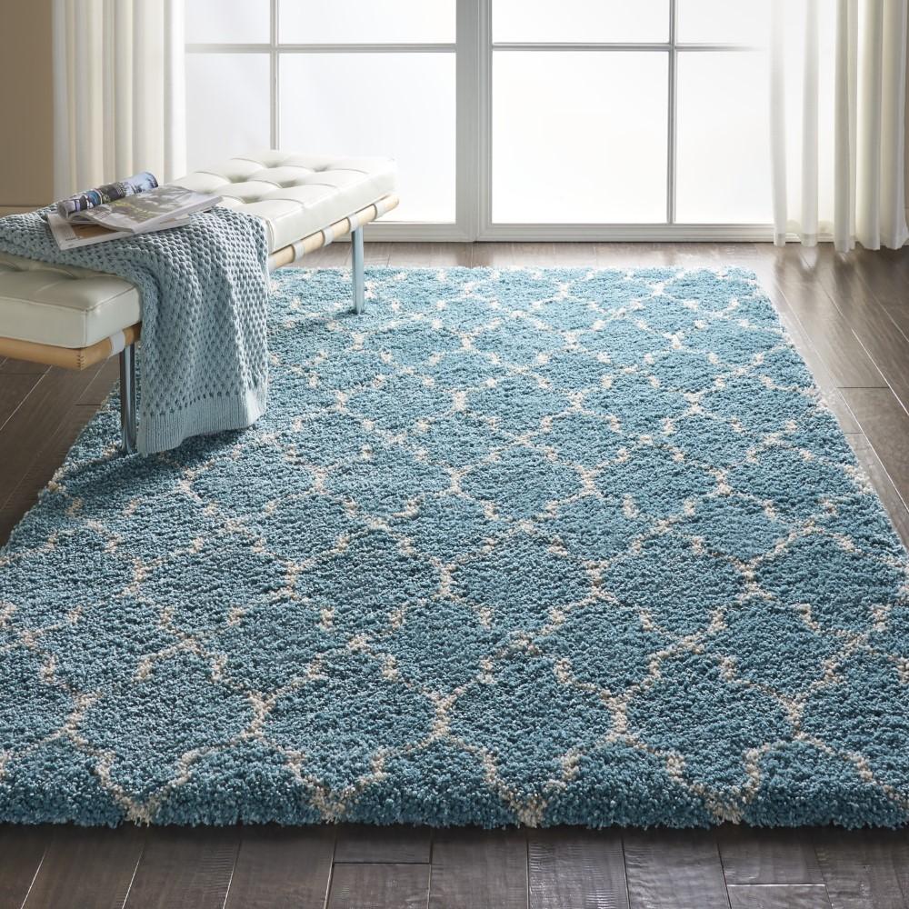 Nourison - Amore AMOR2 Blue 311in x 511in Area Rug - AMOR2-99446171917_CLOSEOUT veiw 2