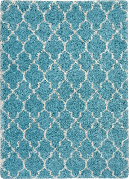 Nourison - Amore AMOR2 Blue 53in x 75in Area Rug - AMOR2-99446171924_CLOSEOUT veiw 1