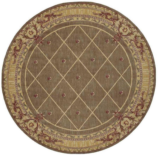 Nourison - Ashton House AS03 75in x Round Rug - AS03-99446322180_CLOSEOUT veiw 1