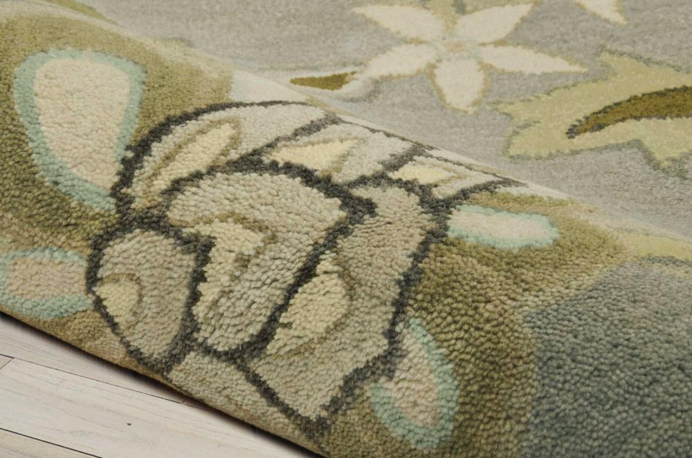 Nourison - Jaipur JA41 Grey 6 x Round Area Rug - JA41-99446112743_CLOSEOUT veiw 2