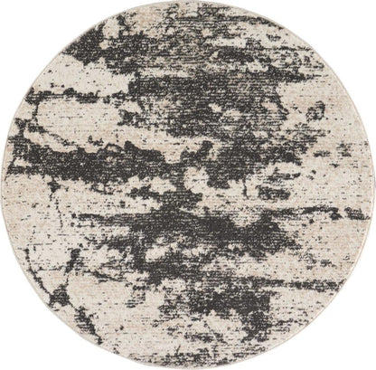 Nourison - Maxell MAE07Ivory/Bone 310in x Round Area Rug - MAE07-99446222237 veiw 1