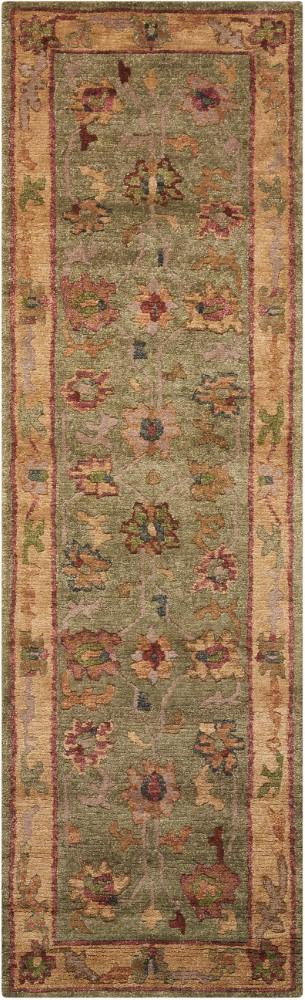 Nourison - Tahoe TA03 Green 23in x 8 Hallway Rug - TA03-99446622976 veiw 1