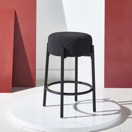Safavieh - Paisleigh Metal Counter Stool - Black - SFV5032B veiw 2
