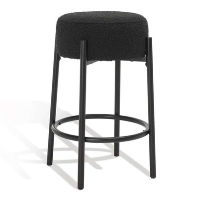 Safavieh - Paisleigh Metal Counter Stool - Black - SFV5032B veiw 3
