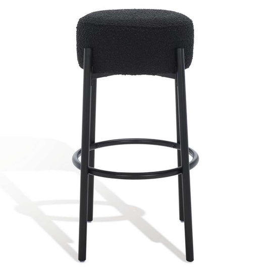 Safavieh - Paisleigh Metal Leg Barstool - Black - SFV5031B veiw 2