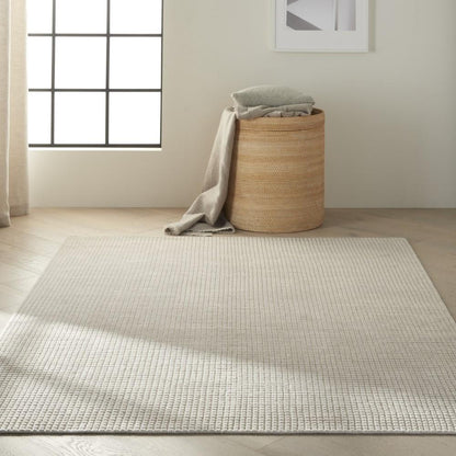 Calvin Klein - Pretoria 56in x 8 Beige Modern Area Rug - CK890-99446737847_CLOSEOUT veiw 2
