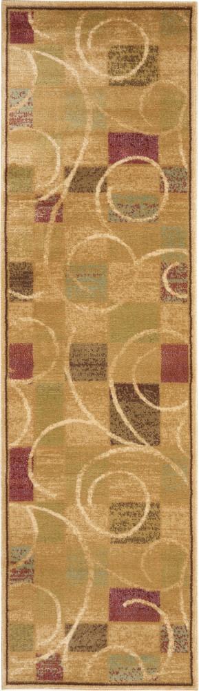 Nourison - Expressions XP01 Beige 23in x 8 Hallway Rug - XP01-99446579287_CLOSEOUT veiw 1