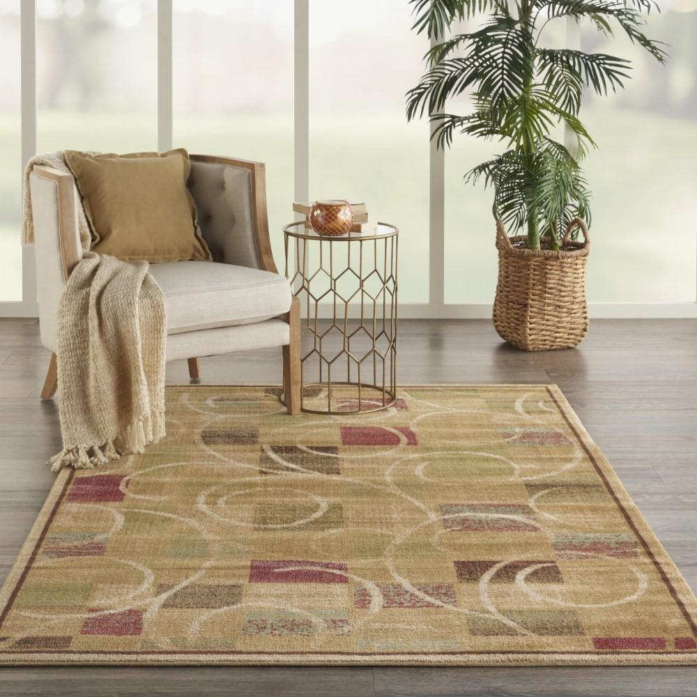 Nourison - Expressions XP01 Beige 36in x 56in Area Rug - XP01-99446578204_CLOSEOUT veiw 2