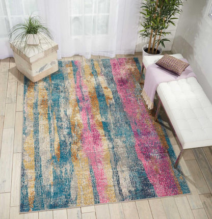 Nourison - Passion PSN16 Multicolor 53in x 73in Colorful Area Rug - PSN16-99446221636 - CLOSEOUT veiw 2