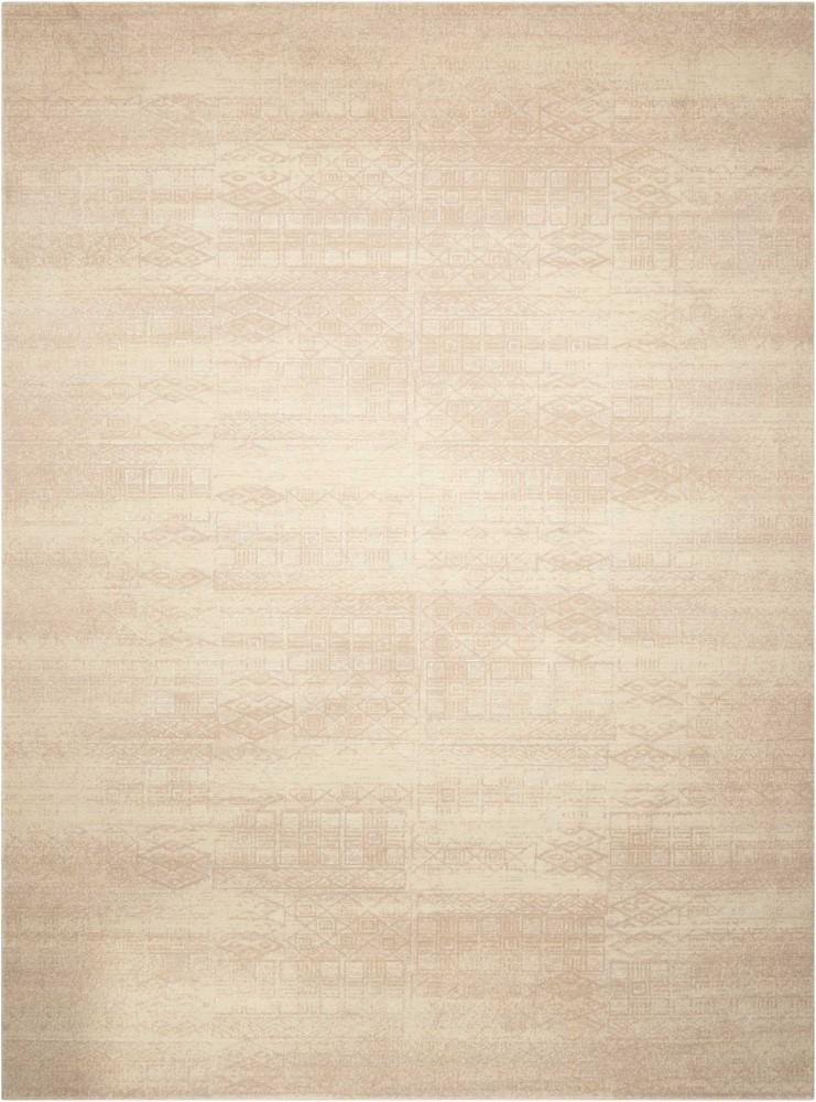 Nourison - Silk Elements SKE21 White 86in x 116in Rug - SKE21-99446295446_CLOSEOUT veiw 1