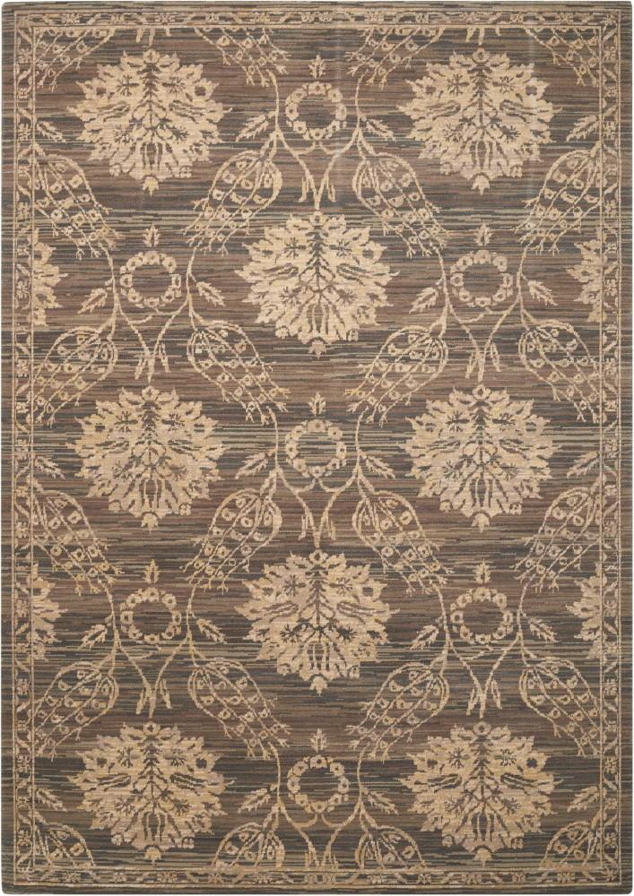Nourison - Silk Elements SKE31 Grey 56in x 8 Area Rug - SKE31-99446188908_CLOSEOUT veiw 1