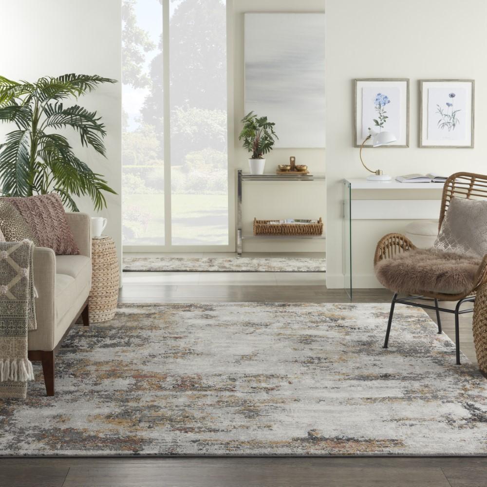 Nourison - Tangra 710in x 910in Bone Multi Area Rug - TNR03-99446783004 veiw 2