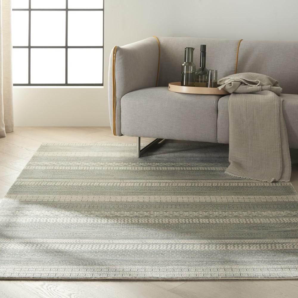 Calvin Klein - Home Maya MAY03 Dolomite 53in x 75in Area Rug - MAY03-99446190529_CLOSEOUT veiw 2