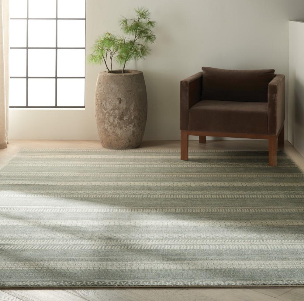 Calvin Klein - Home Maya MAY03 Dolomite 93in x 129in Rug - MAY03-99446190543_CLOSEOUT veiw 2