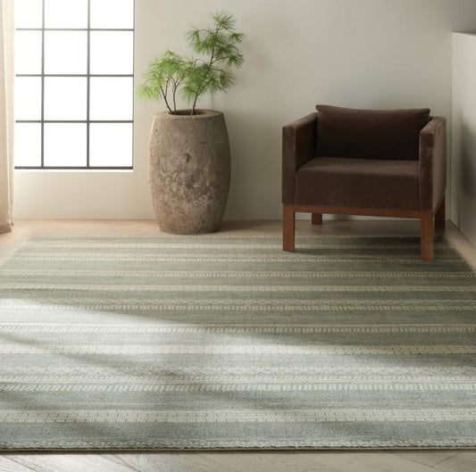 Calvin Klein - Home Maya MAY03 Dolomite 93in x 129in Rug - MAY03-99446190543_CLOSEOUT veiw 2