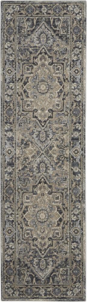 Kathy Ireland Home - Moroccan Celebration 22in x 76in Area Rug - KI381-99446492401 veiw 1