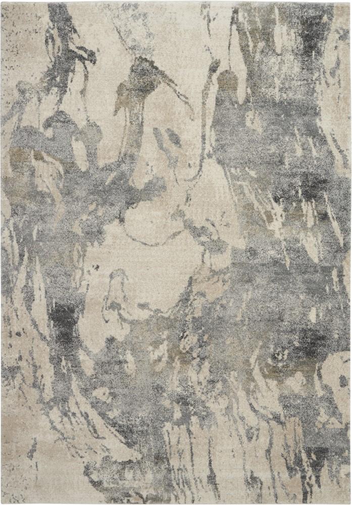Nourison - Fusion FSS16 Cream Grey 710in x 106in Large Rug - FSS16-99446488350 veiw 1