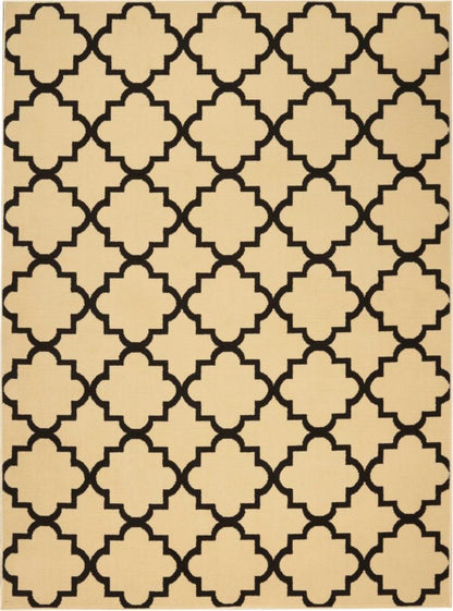 Nourison - Grafix GRF08 Black and White 53in x 73in Area Rug - GRF08-99446394996_CLOSEOUT veiw 1