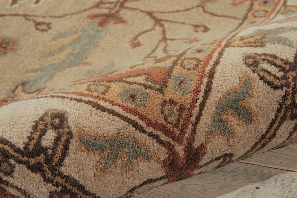 Nourison - India House IH76 Green 26in x 4 Area Rug - IH76-99446001733 veiw 2