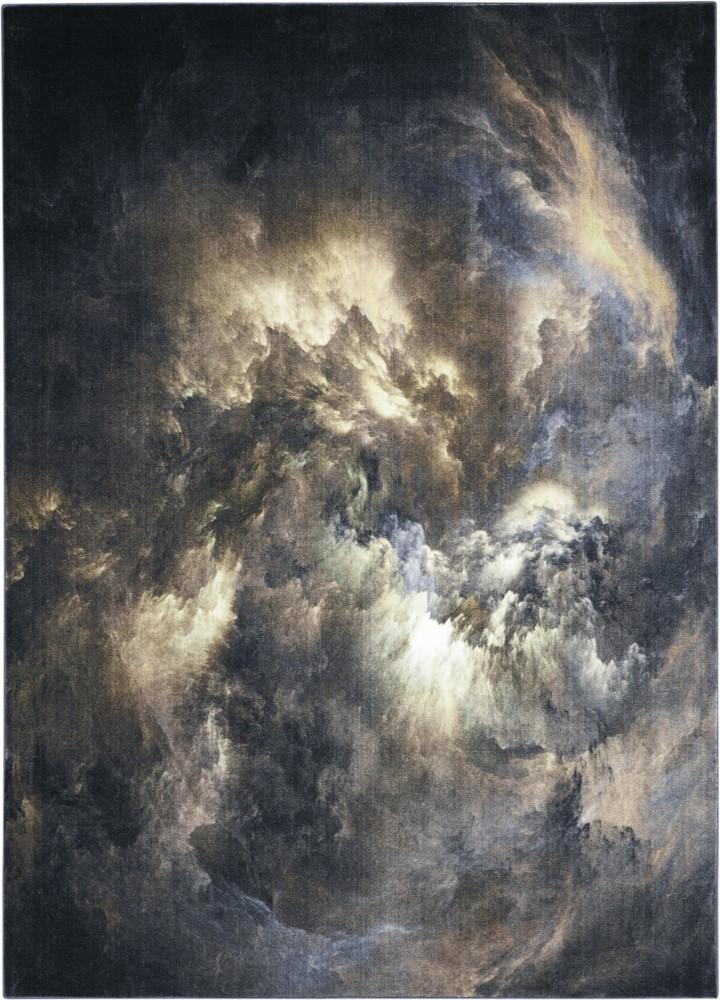 Nourison - Le Reve LER07 Brown and Grey 9x12 Oversized Storm Clouds Rug - LER07-99446494764_CLOSEOUT veiw 1