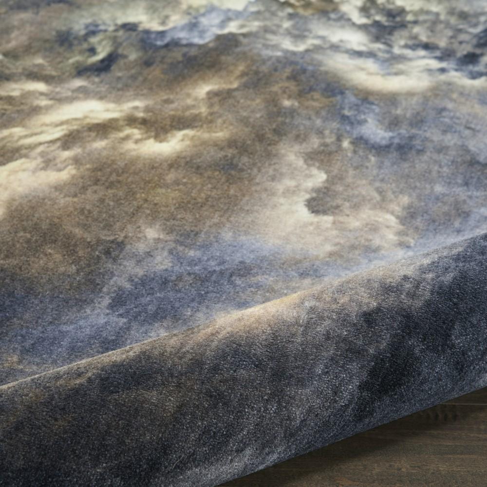Nourison - Le Reve LER07 Brown and Grey 9x12 Oversized Storm Clouds Rug - LER07-99446494764_CLOSEOUT veiw 2